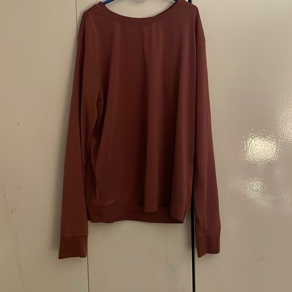 Dark red long sleeve